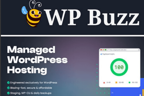 Get an 83% discount on a 3-year subscription to WP Buzz Managed WordPress Hosting.