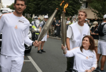 “Lebanese Photojournalist Honors Fallen Colleagues by Carrying Olympic Torch in Paris”