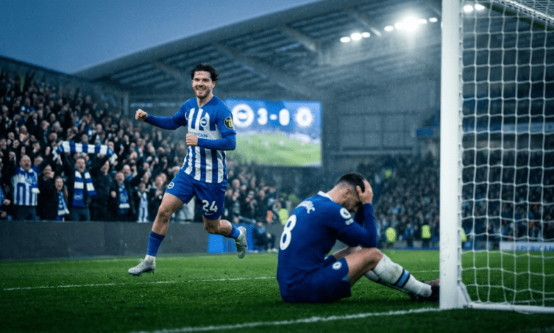 Brighton 3-0 Chelsea | Five Defeats and Zero Goals as Rosenior Faces the Sack
