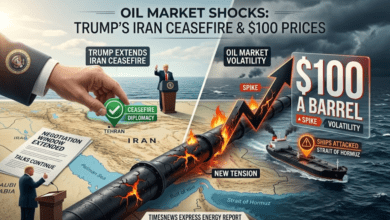 Oil Prices Hit 0 | Trump Extends Iran Ceasefire Amid New Tension