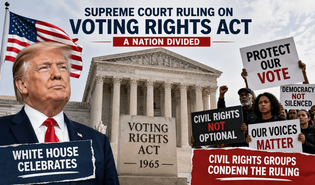 Supreme Court Voting Rights Ruling Sparks Hope, Fear and Political Divide in the US
