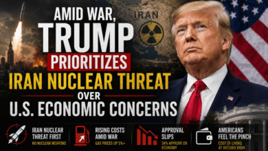 Amid War – Trump Prioritizes Iran Security Over Economic Impact Amid War – Trump Prioritizes Iran Security Over Economic Impact