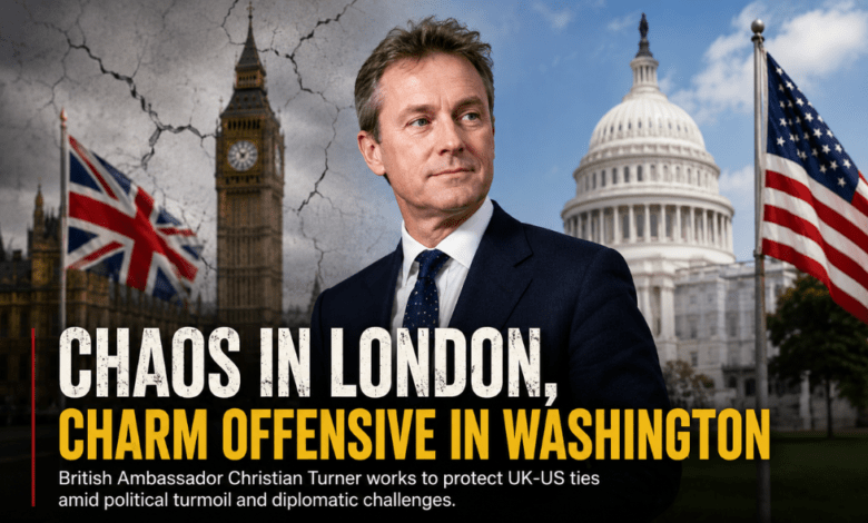 Chaos in London – Christian Turner Tries to Keep Britain’s US Ties Strong Amid Political Turmoil