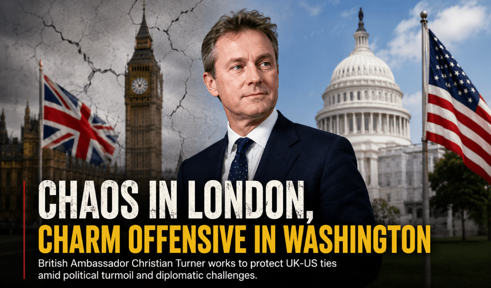Chaos in London – Christian Turner Tries to Keep Britain’s US Ties Strong Amid Political Turmoil Chaos in London – Christian Turner Tries to Keep Britain’s US Ties Strong Amid Political Turmoil