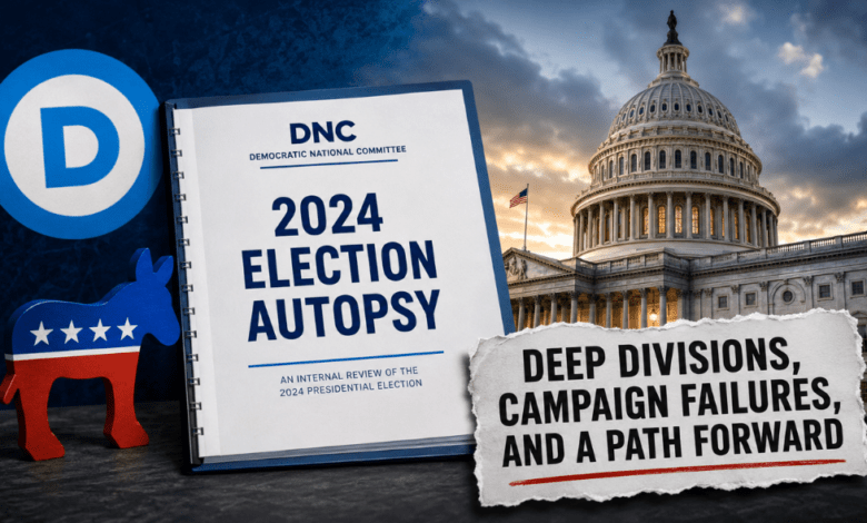 Democratic National Committee Releases Delayed 2024 Election Review Amid Internal Divisions