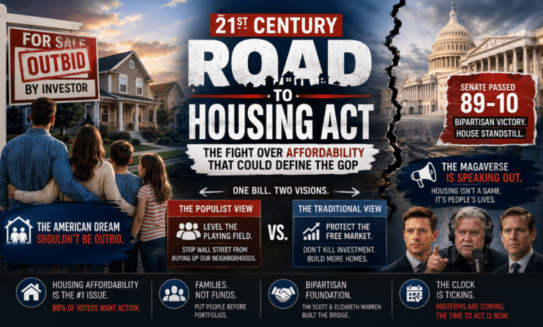 MAGA Populists vs. House GOP – The Battle Over Trump’s Housing Bill