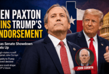 Ken Paxton Secures Donald Trump’s Endorsement in High-Stakes Texas Senate Showdown