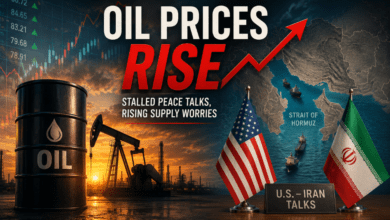 Oil Prices Rise – Why Stalled Peace Talks Are Rattling Global Markets Oil Prices Rise – Why Stalled Peace Talks Are Rattling Global Markets