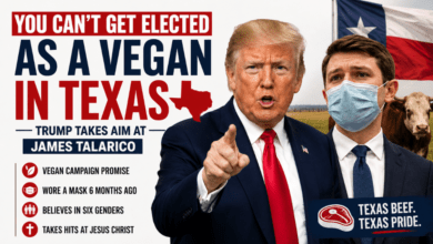 Trump Calls Texas Democrat James Talarico ‘Unelectable’ Over Vegan Diet