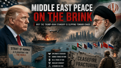 Middle East Crisis – Trump Rejects Iran Peace Plan as Ceasefire Frays
