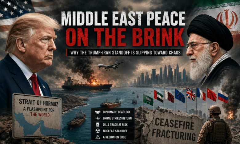 Middle East Crisis – Trump Rejects Iran Peace Plan as Ceasefire Frays