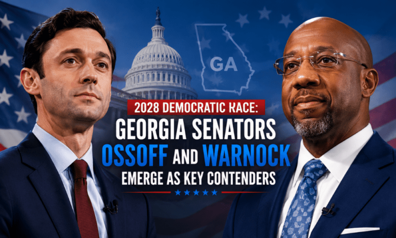 2028 Democratic Race – Ossoff and Warnock Gain Momentum