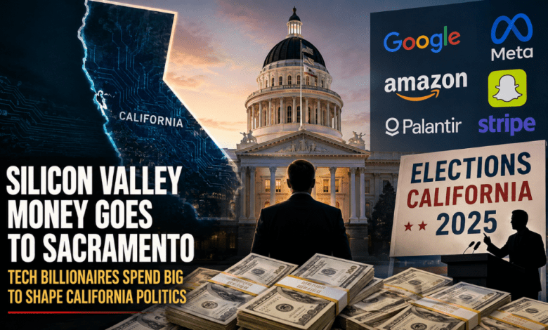 California Elections See Massive Tech Industry Spending as Billionaires Expand Political Influence