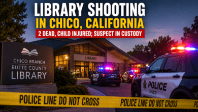 California Library Shooting Leaves Two Dead, Child Injured; Suspect Arrested in Chico California Library Shooting Leaves Two Dead, Child Injured; Suspect Arrested in Chico