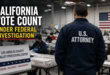 Tensions Flare as Federal Probe Targets California’s Slow Vote Count