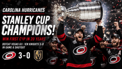 Carolina Hurricanes Win Stanley Cup 2026 After Dominant Defensive Display Against Vegas Golden Knights