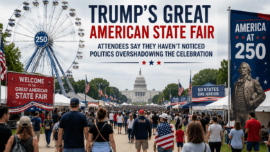 Great American State Fair Visitors Focus on Celebration Over Politics