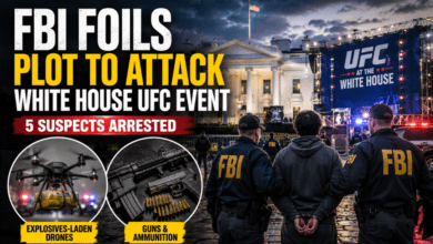 FBI Foils Alleged White House UFC Event Attack Plot, Five Arrested FBI Foils Alleged White House UFC Event Attack Plot, Five Arrested