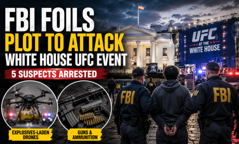 FBI Foils Alleged White House UFC Event Attack Plot, Five Arrested