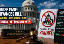 House Republicans Advance Bill to Ban Lawmakers From Political Prediction Markets