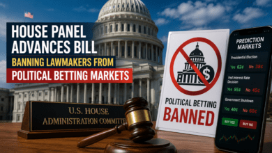 House Republicans Advance Bill to Ban Lawmakers From Political Prediction Markets House Republicans Advance Bill to Ban Lawmakers From Political Prediction Markets
