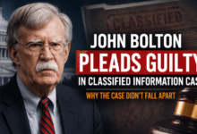 John Bolton Pleads Guilty in Classified Information Case, Faces Potential Prison Sentence