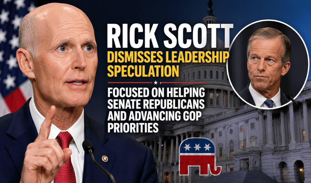 Rick Scott Rejects Senate GOP Leadership Rumors