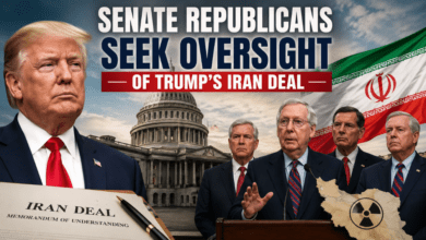 Senate Republicans Seek Greater Oversight of Trump’s Emerging Iran Deal Amid Calls for Transparency Senate Republicans Seek Greater Oversight of Trump’s Emerging Iran Deal Amid Calls for Transparency