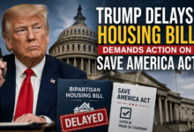 Trump Delays Housing Bill Signing Over SAVE America Act Demand