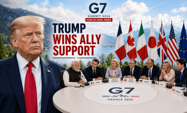 Trump Finds Common Ground With Allies at G7 as Iran Deal Gains Global Backing