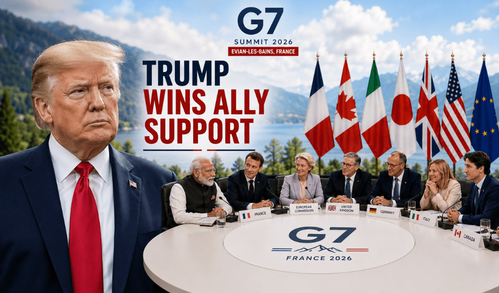Trump Finds Common Ground With Allies at G7 as Iran Deal Gains Global Backing
