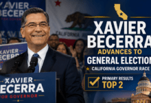 Xavier Becerra Advances to California Governor General Election