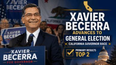 Xavier Becerra Advances to California Governor General Election Xavier Becerra Advances to California Governor General Election