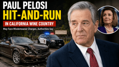 Paul Pelosi Faces Possible Hit-and-Run Charge in California Paul Pelosi Faces Possible Hit-and-Run Charge in California
