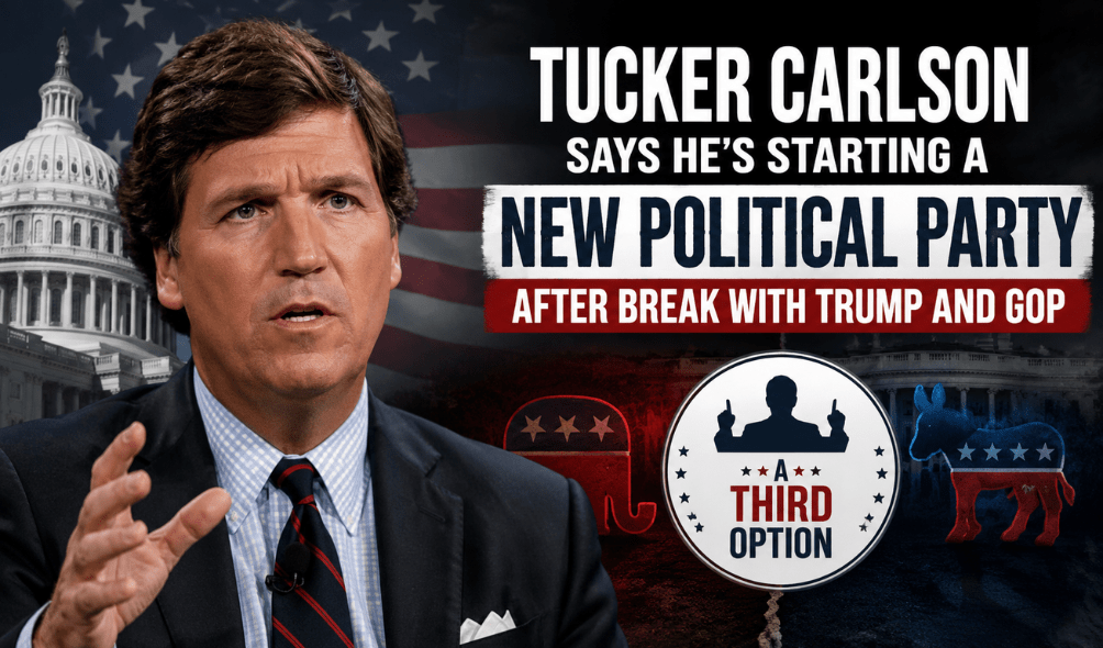 Tucker Carlson Plans New Political Party After Trump Rift