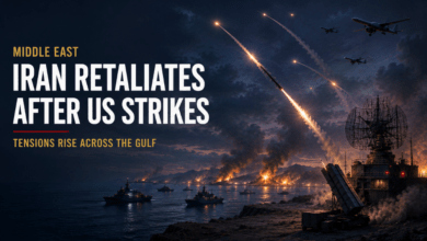 Iran retaliates after US strikes as Middle East tensions rise across the Gulf